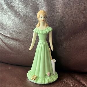 Enesco Growing Up Birthday Girls Figurine - age 15 - brunette